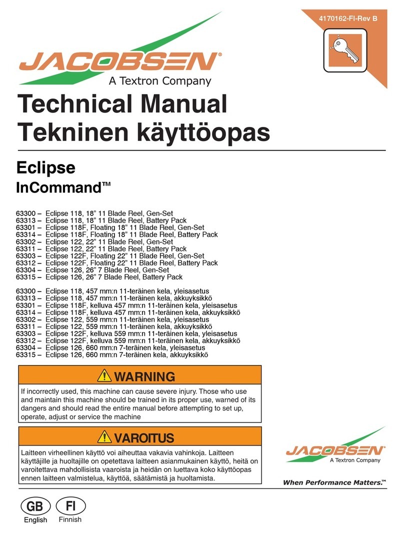 Jacobsen 63300 User manual