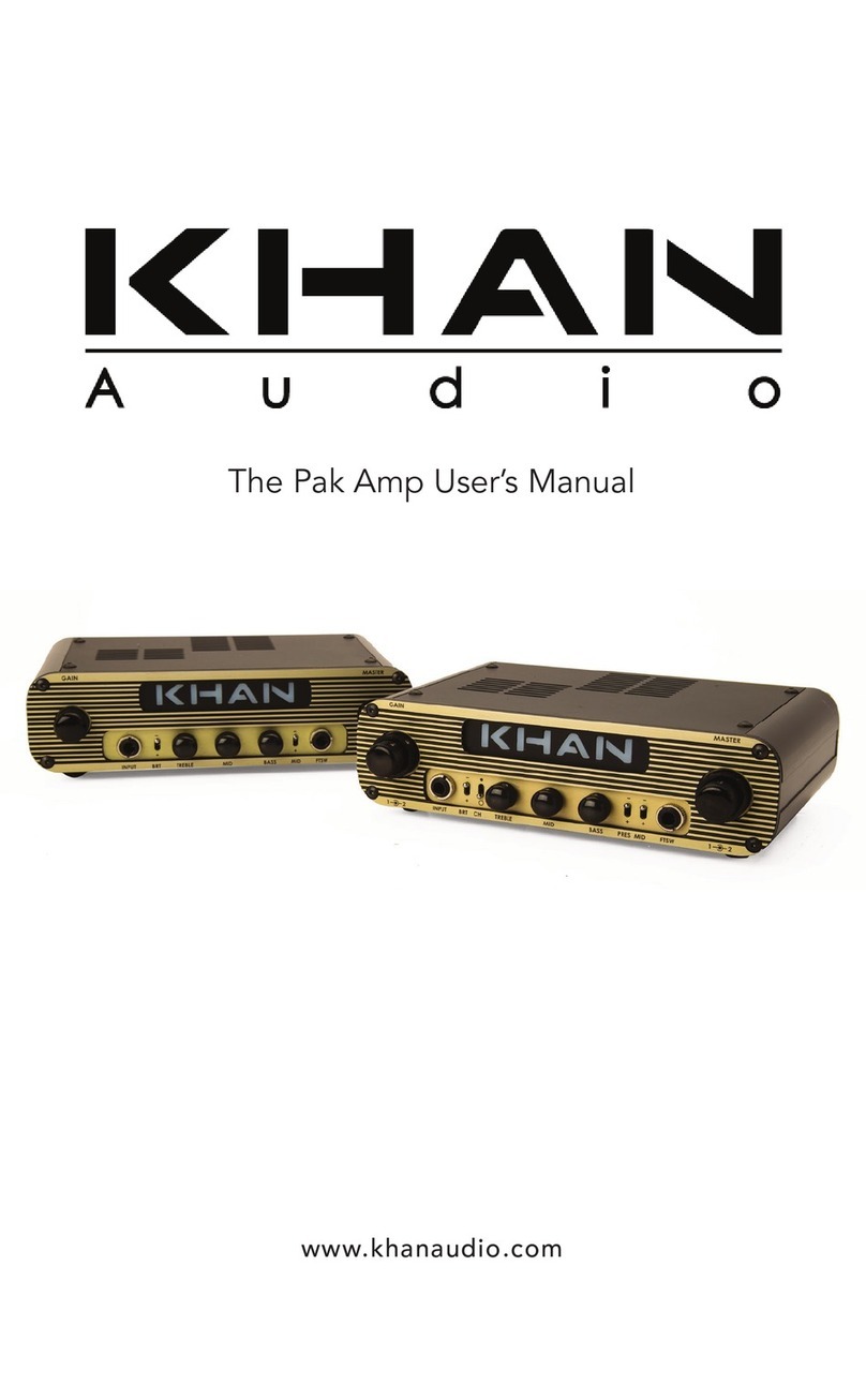 Khan Audio PAK user manual