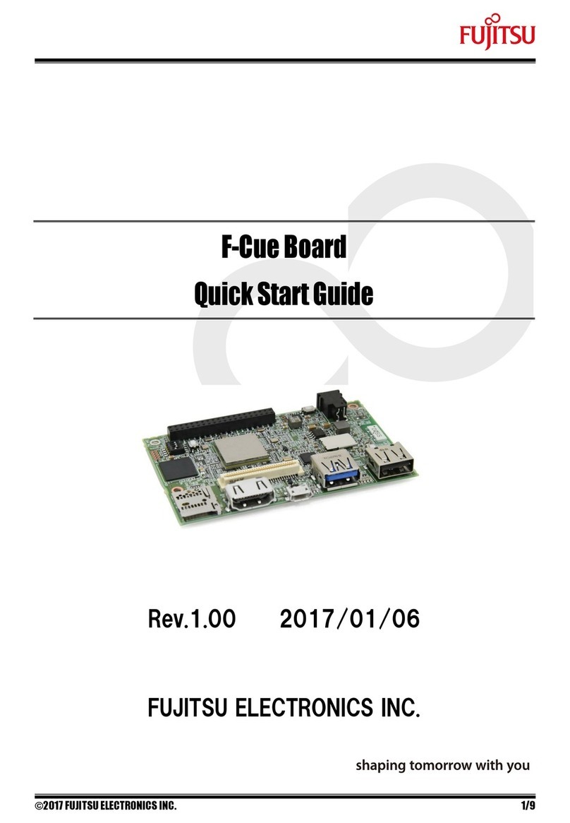 Fujitsu F-Cue User manual