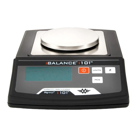 My Weigh i101 instruction manual