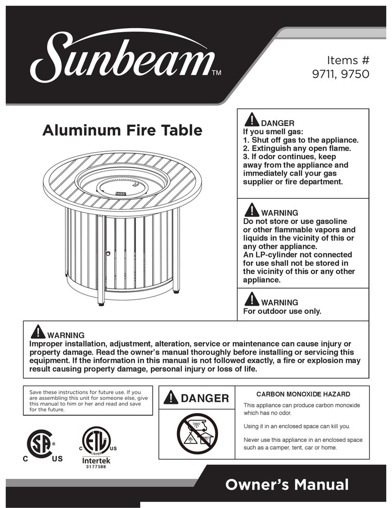Sunbeam 9711 User manual
