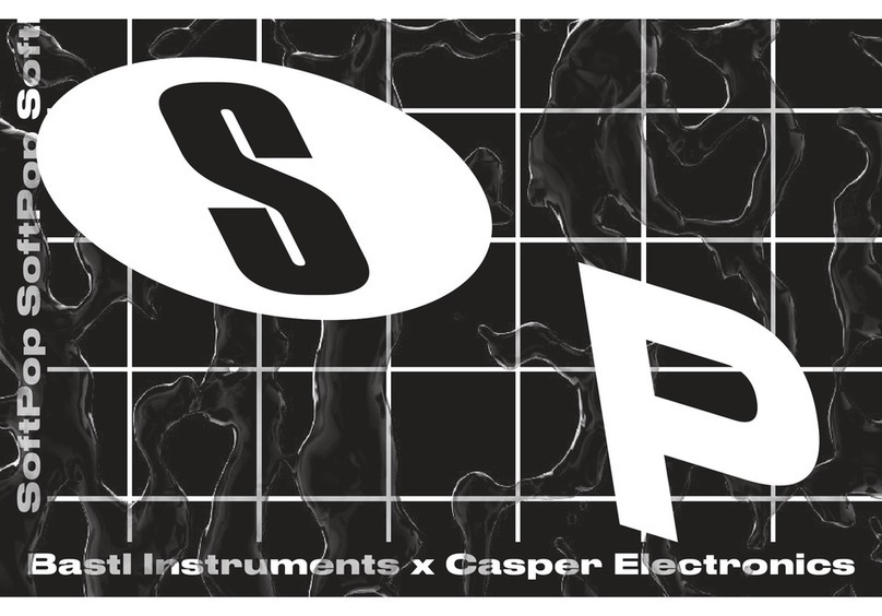 Bastl Instruments SoftPop User manual Bastl Instruments SoftPop User manual
