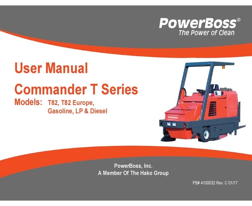 PowerBoss T82 user manual