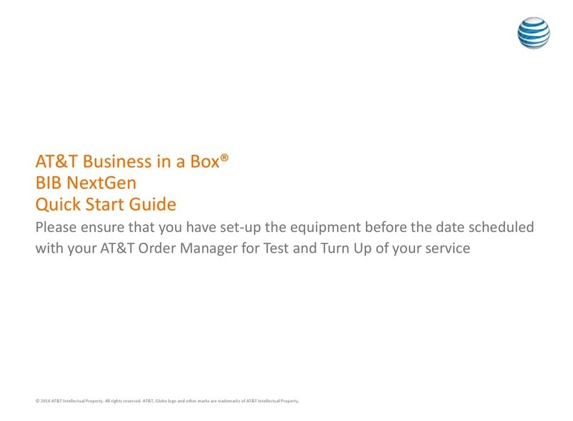 AT&T Business in a Box BIB NextGen quick start guide