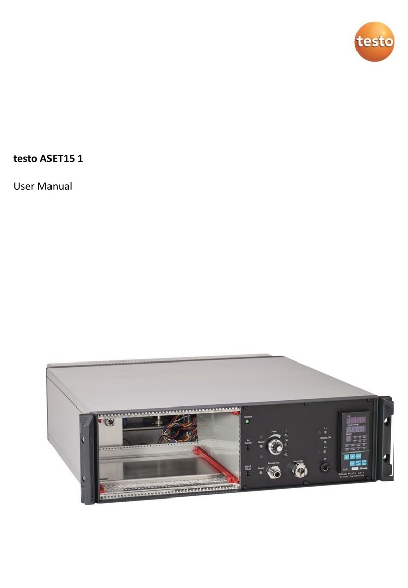 TESTO ASET15 1 user manual