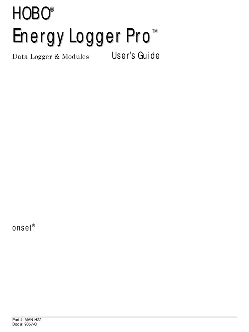 Onset HOBO User manual