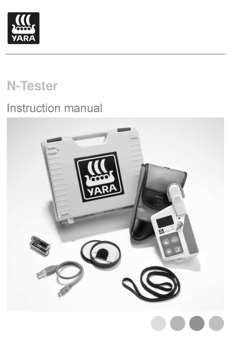 Yara N-Tester instruction manual