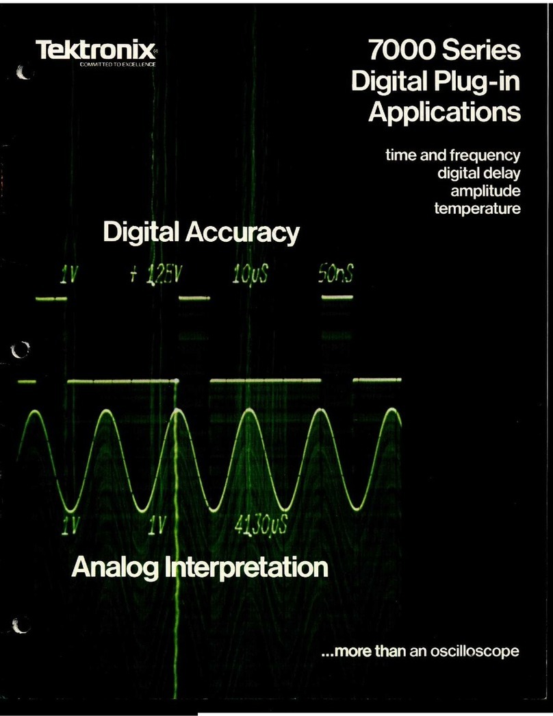 Tektronix 7000 Series manual