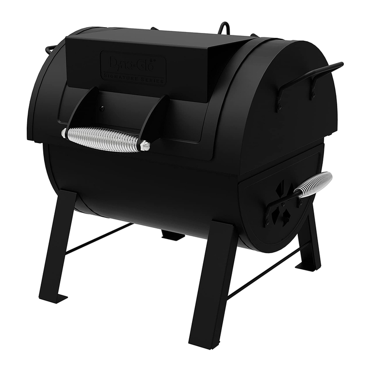 Dyna-Glo DGSS287CB-D User manual