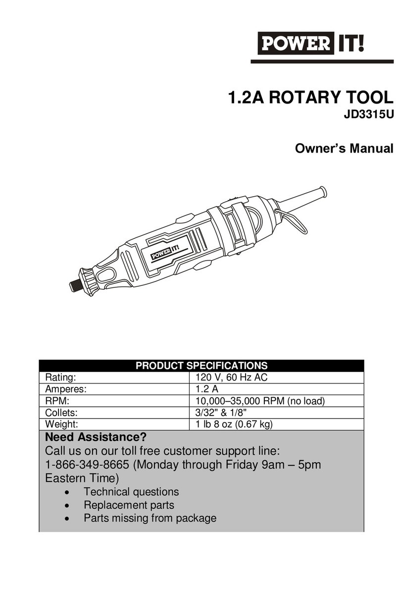 Power It! JD3315U owner's manual