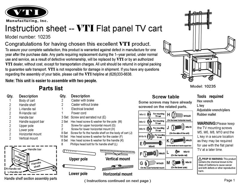 VTI 10235 instruction sheet