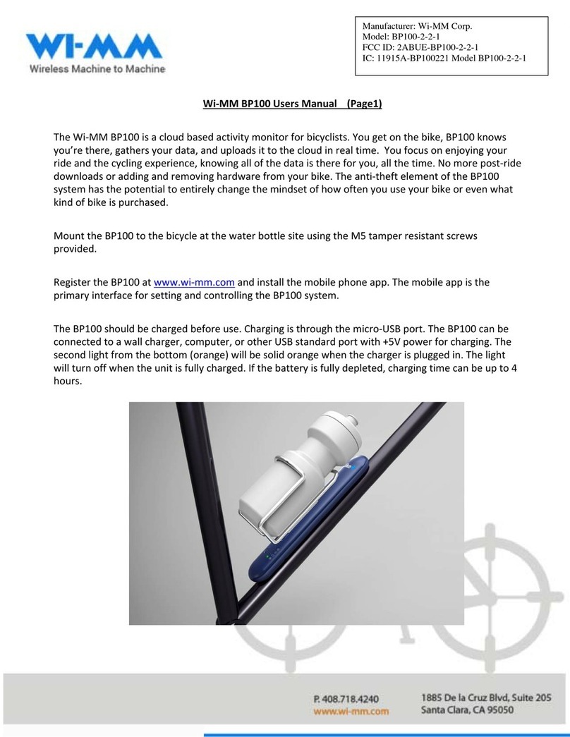 Wi-MM BP100-2-2-1 user manual
