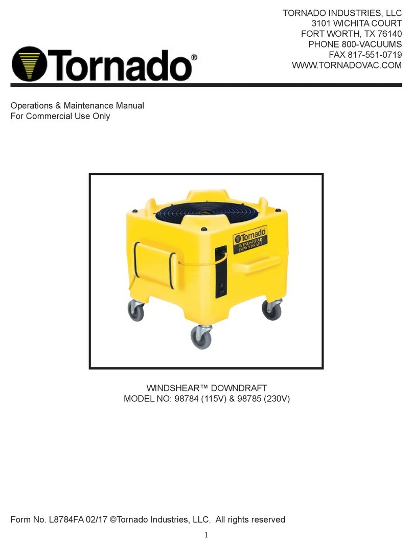 Tornado Windshear Downdraft 98784 Manual