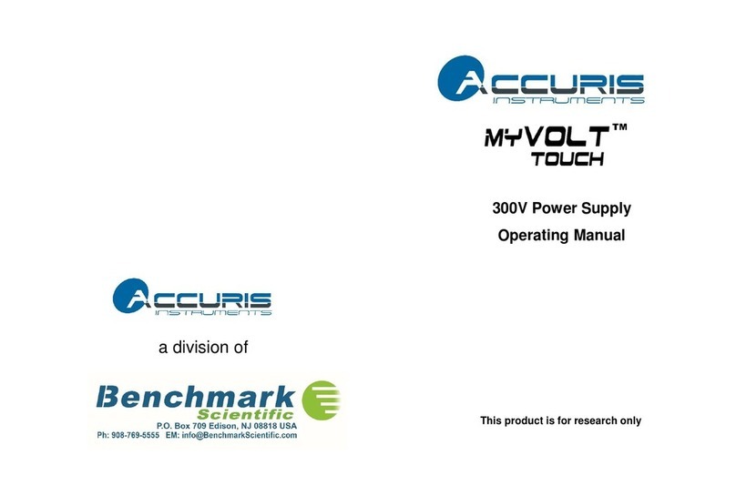 Accuris myVolt Touch operating manual