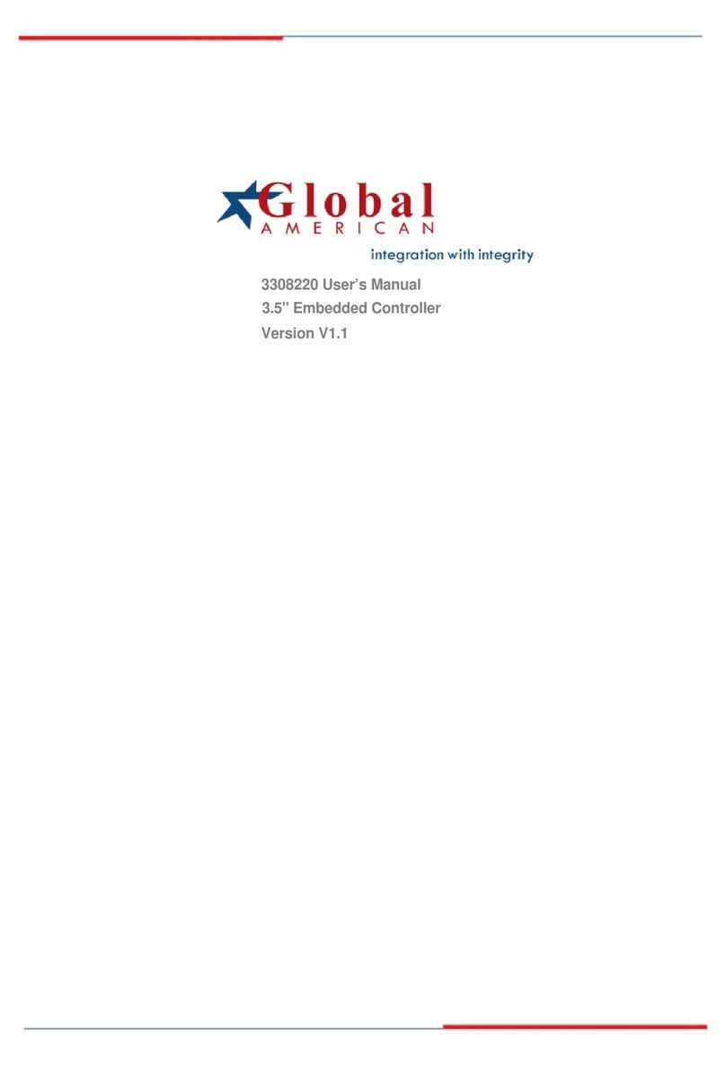 Global American Inc. 3308220 user manual