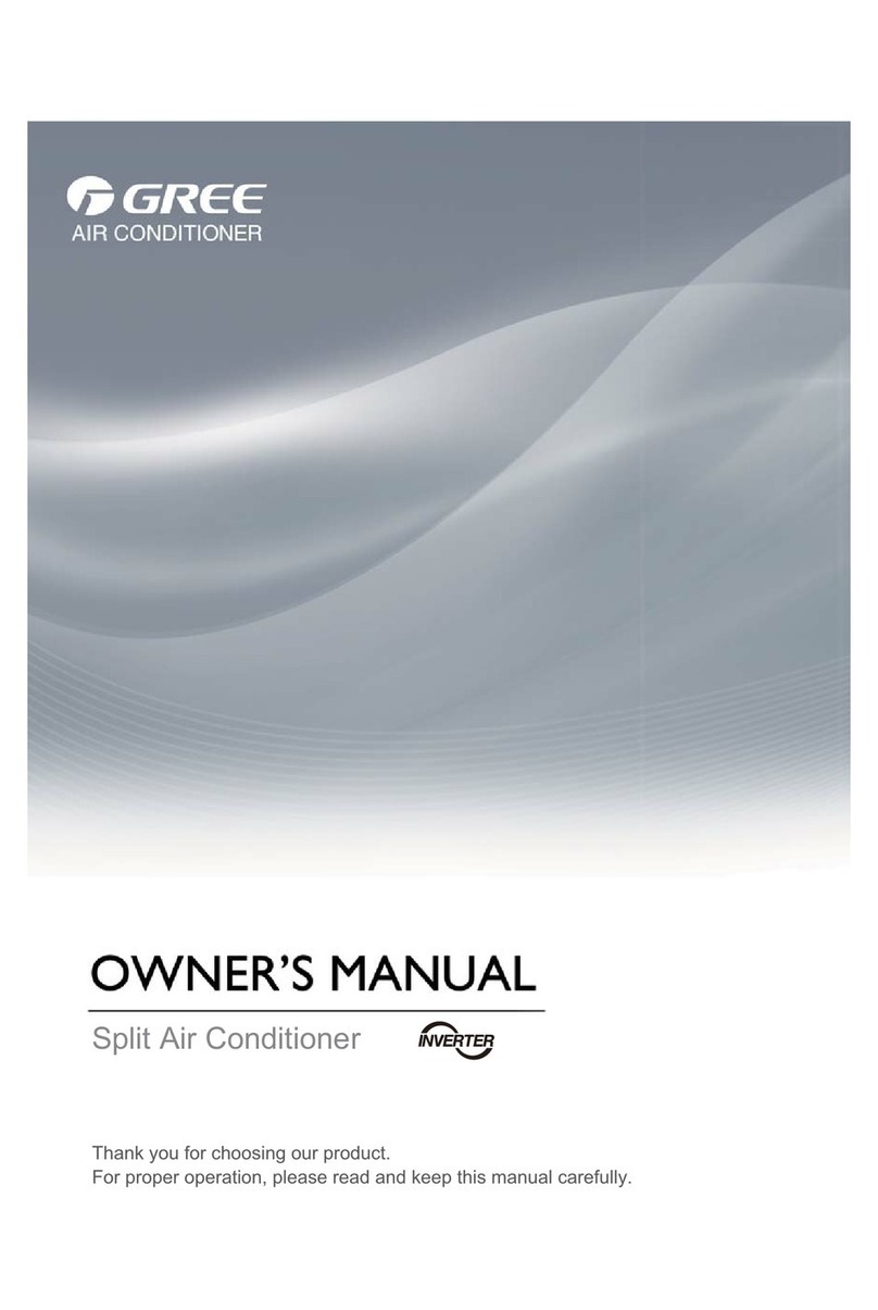 Gree GWC30LB-D3DNA3G User manual