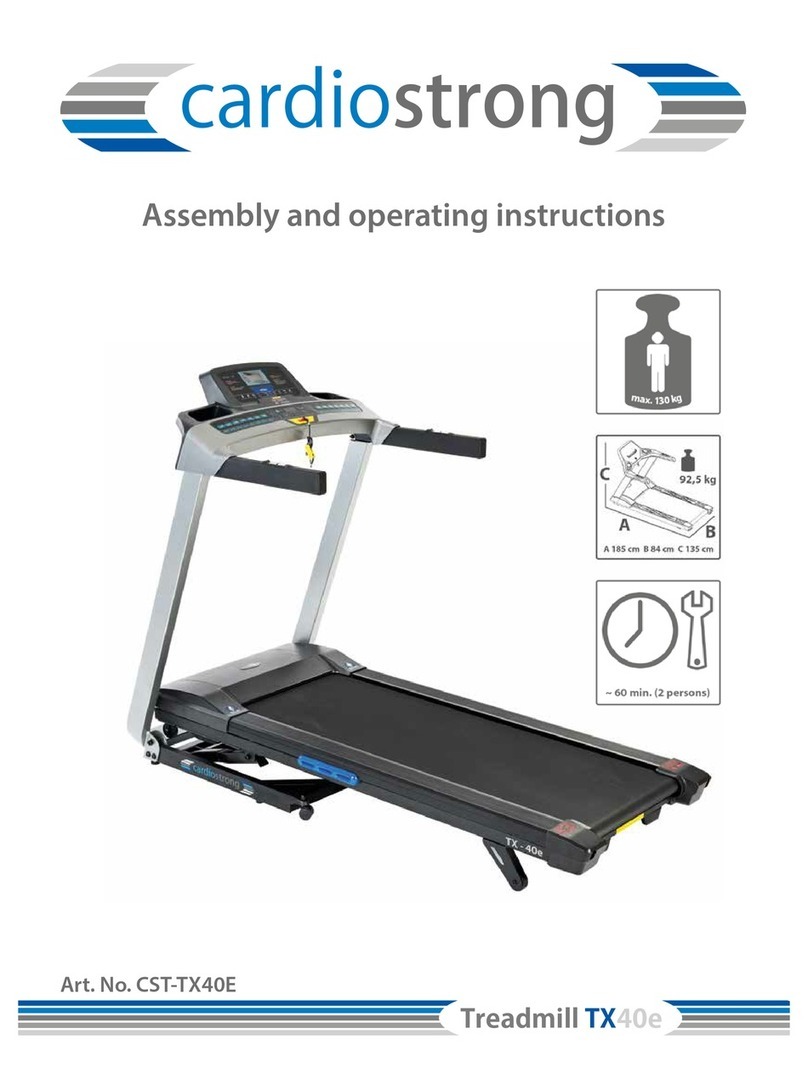 CARDIOSTRONG CST-TX40E User manual