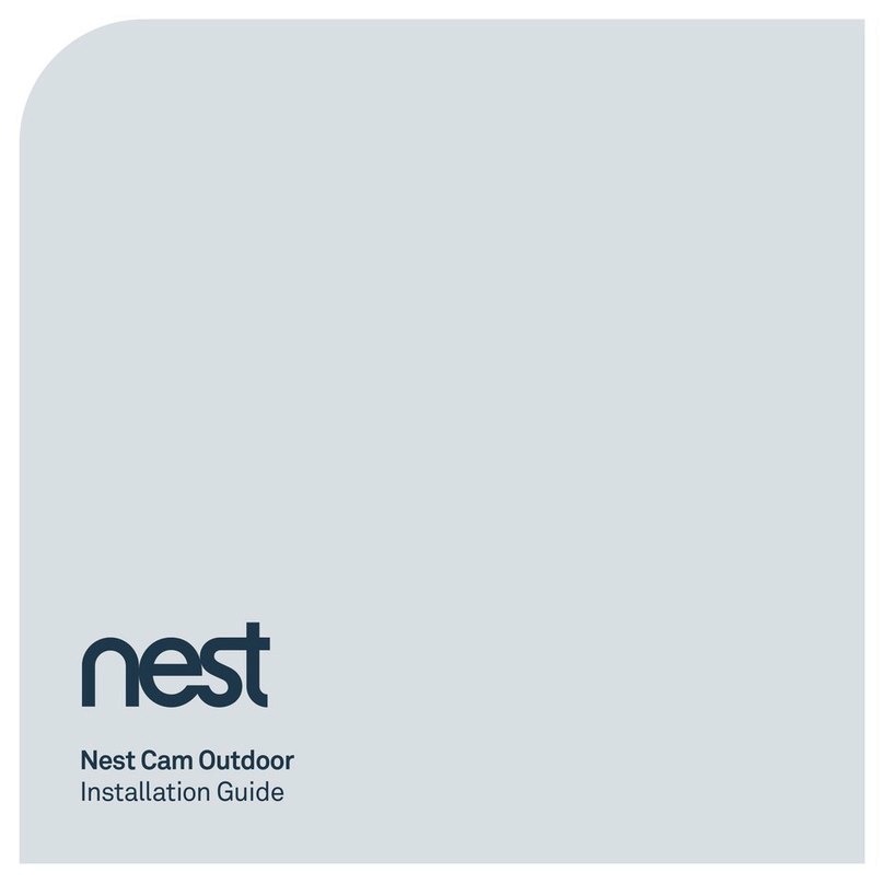 nest NEST CAM OUTDOOR User manual