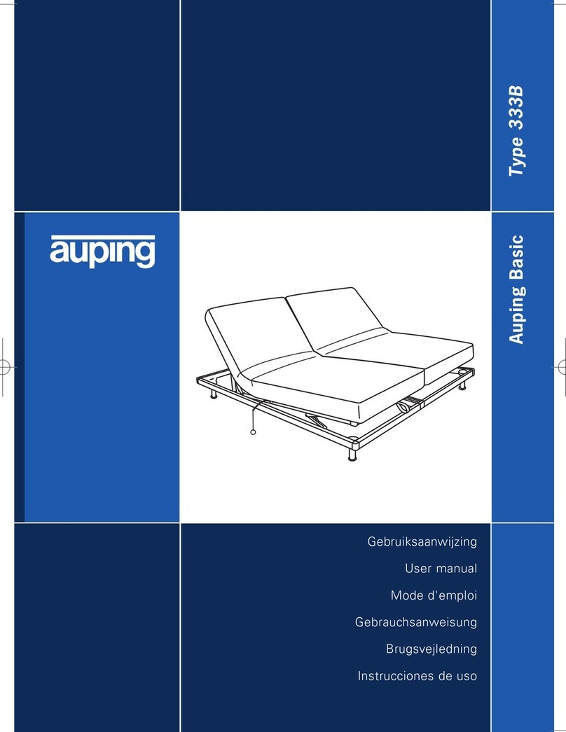 Auping 333B User manual
