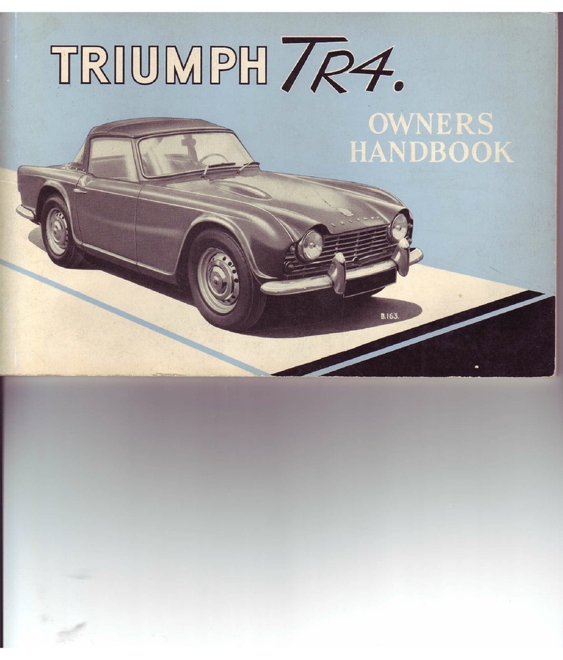 Triumph TR4 Owner's handbook