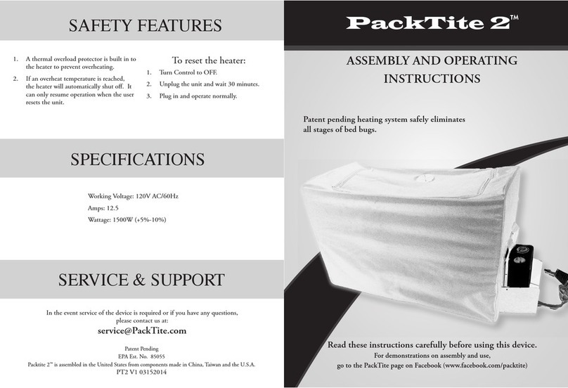 PackTite 2 Assembly and operating instructions
