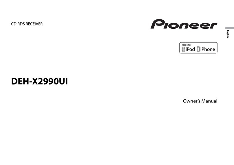 Pioneer DEH-X2990UI User manual