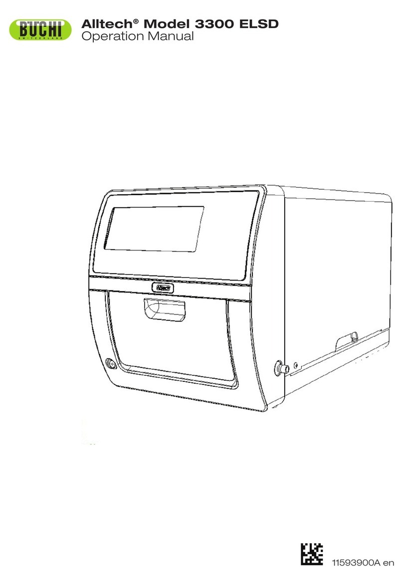 Buchi Alltech 3300 ELSD Operation manual