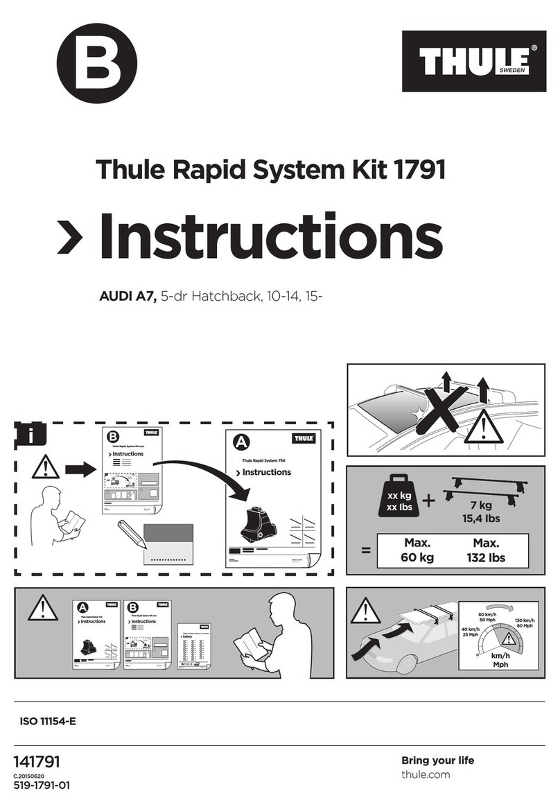 Thule 1791 User manual