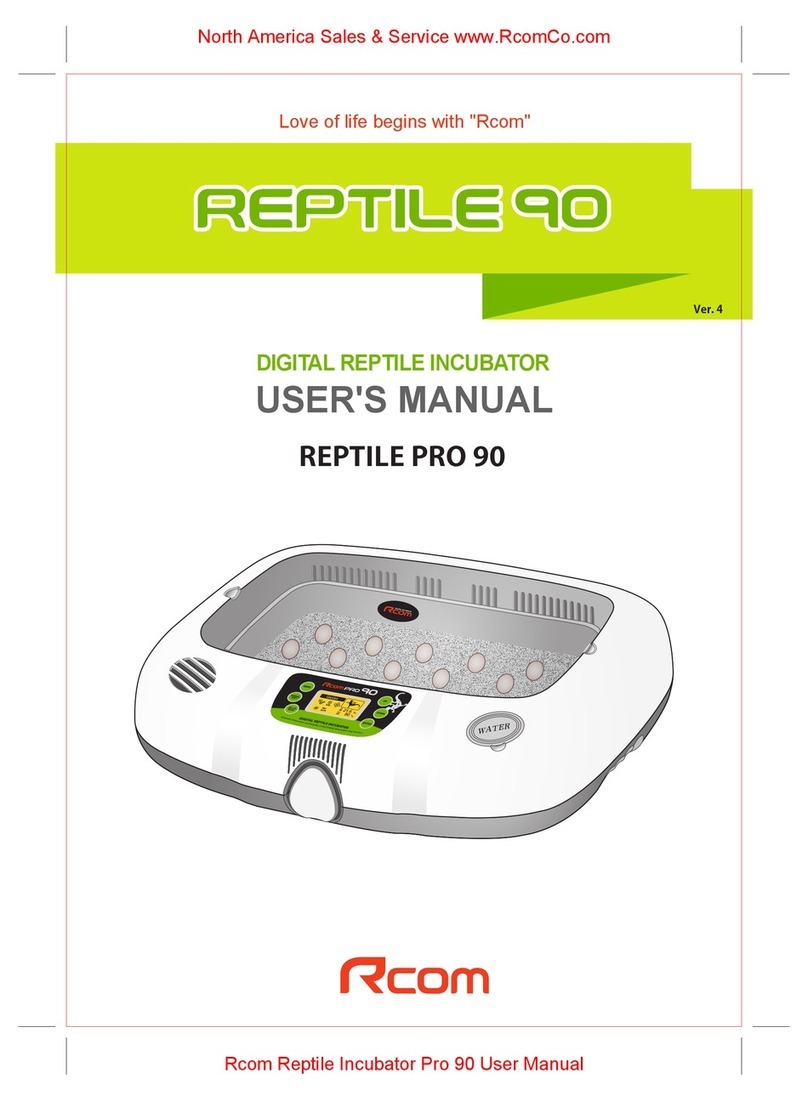 Rcom REPTILE PRO 90 user manual