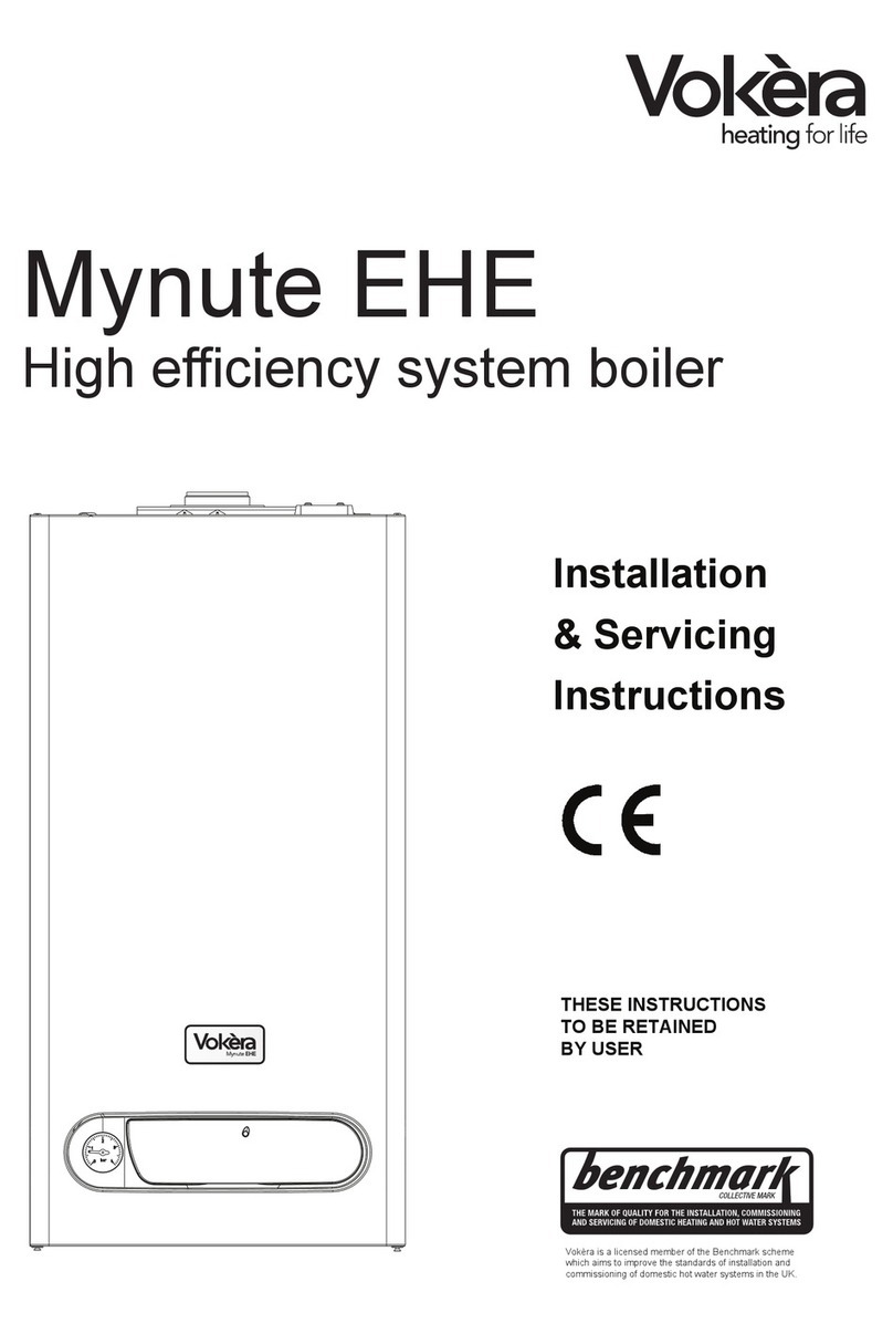 VOKERA Mynute EHE Installation & servicing instructions