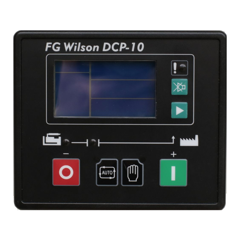 FG Wilson DCP-10 user manual