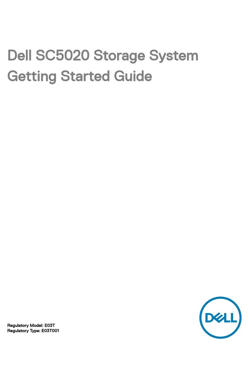 Dell SC5020 Getting started guide