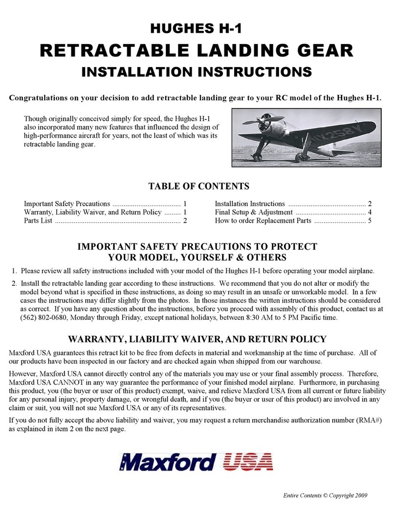 Maxford Hughes H-1 User manual