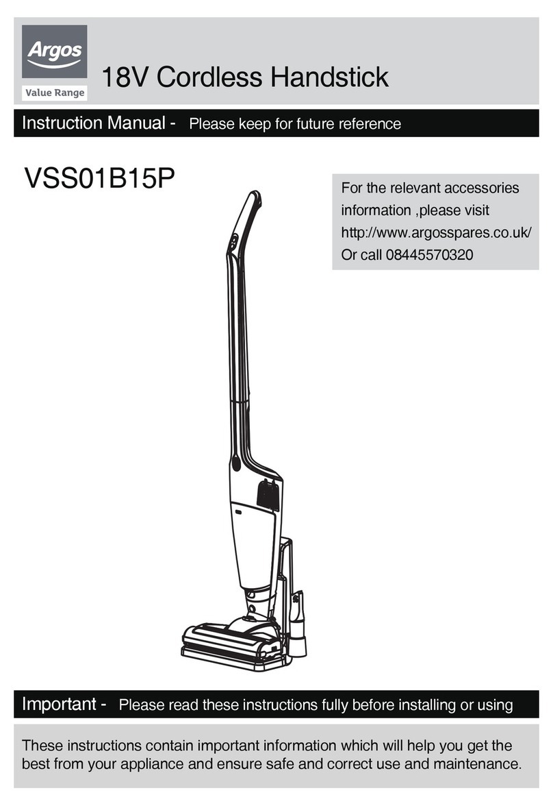 Argos VSS01B15P instruction manual