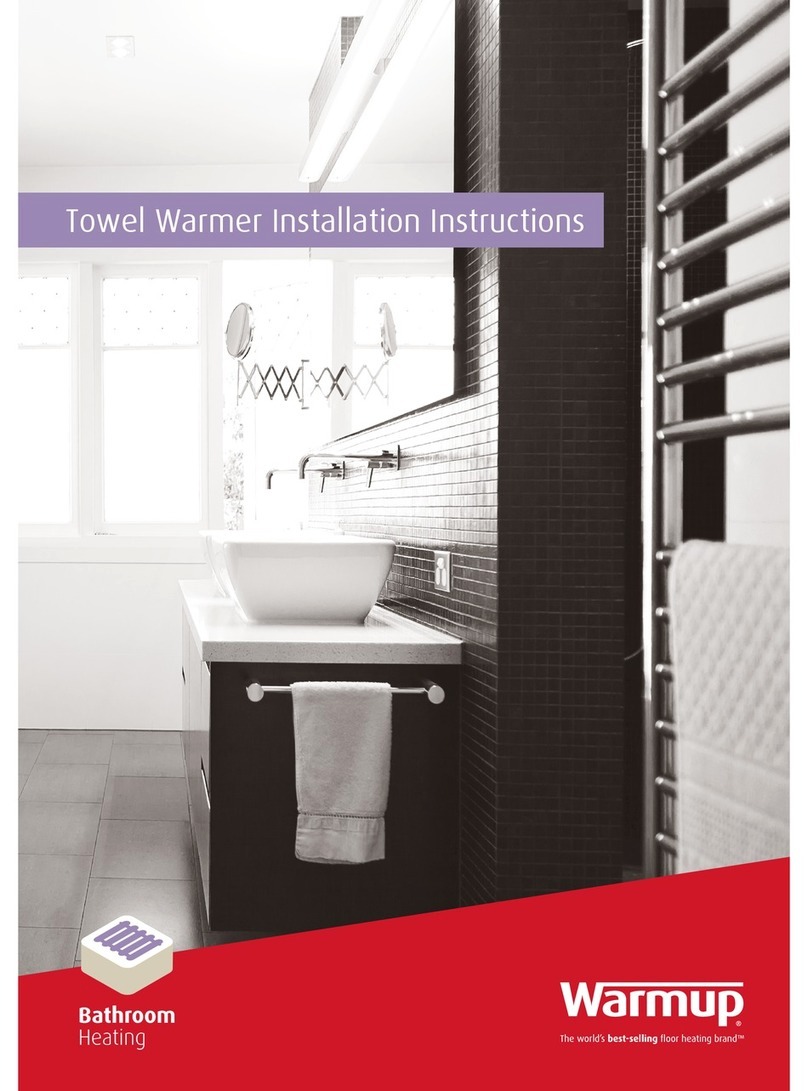 Warmup TW080 installation instructions