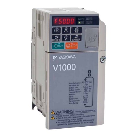 YASKAWA CIMR-V BA0001B User manual