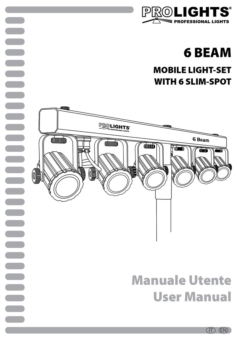 ProLights 6 BEAM user manual