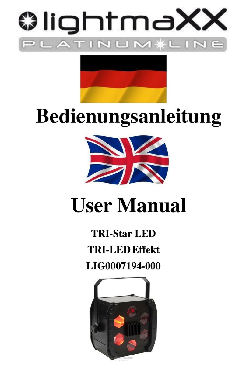 Lightmaxx TRI-Star User manual