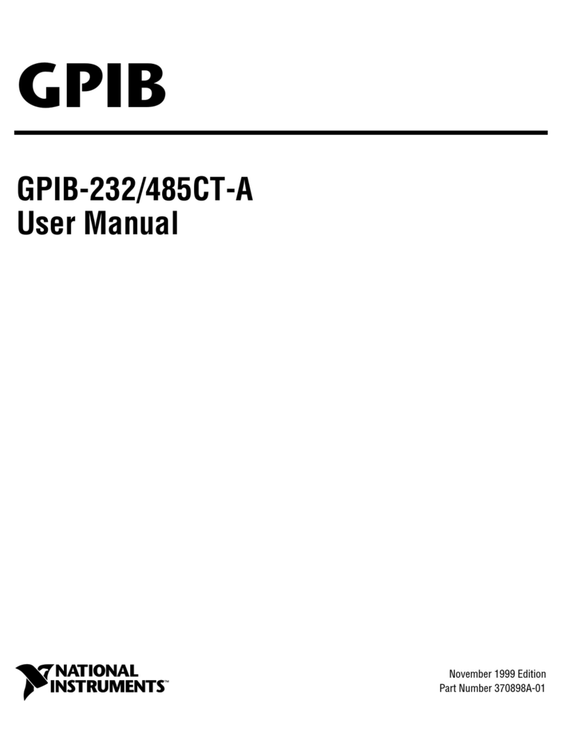 National Instruments GPIB-232 User manual National Instruments GPIB-232 User manual