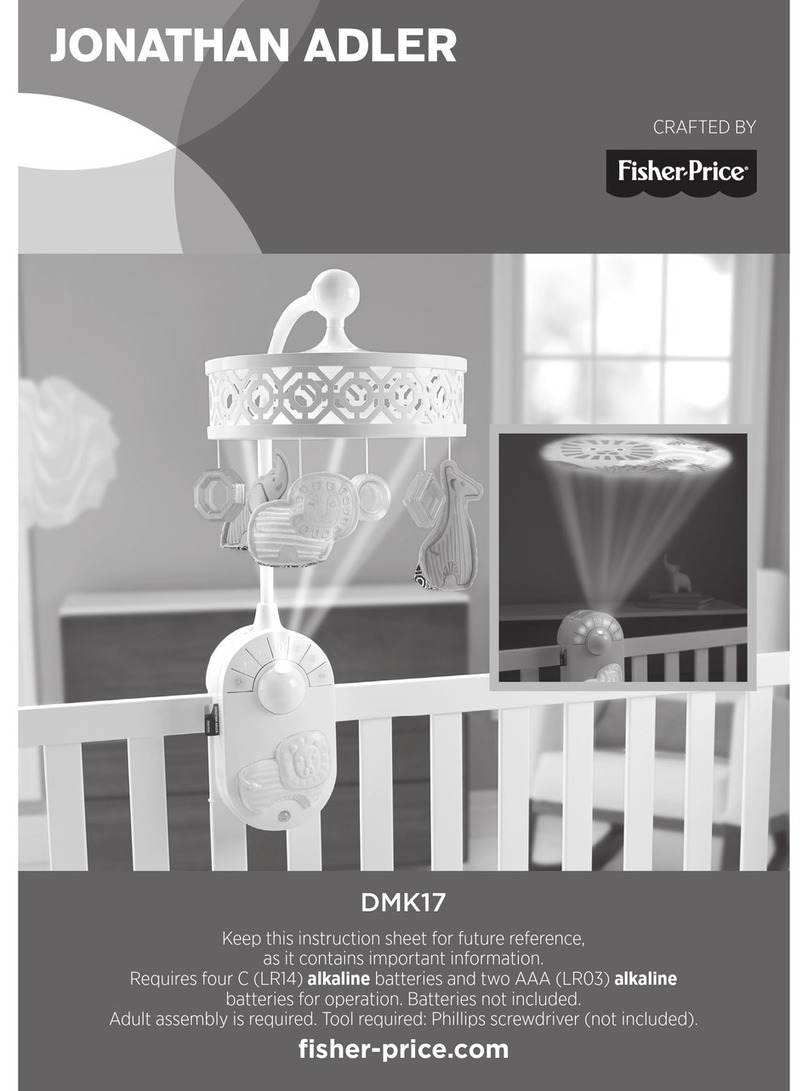Fisher-Price DMK17 instructions