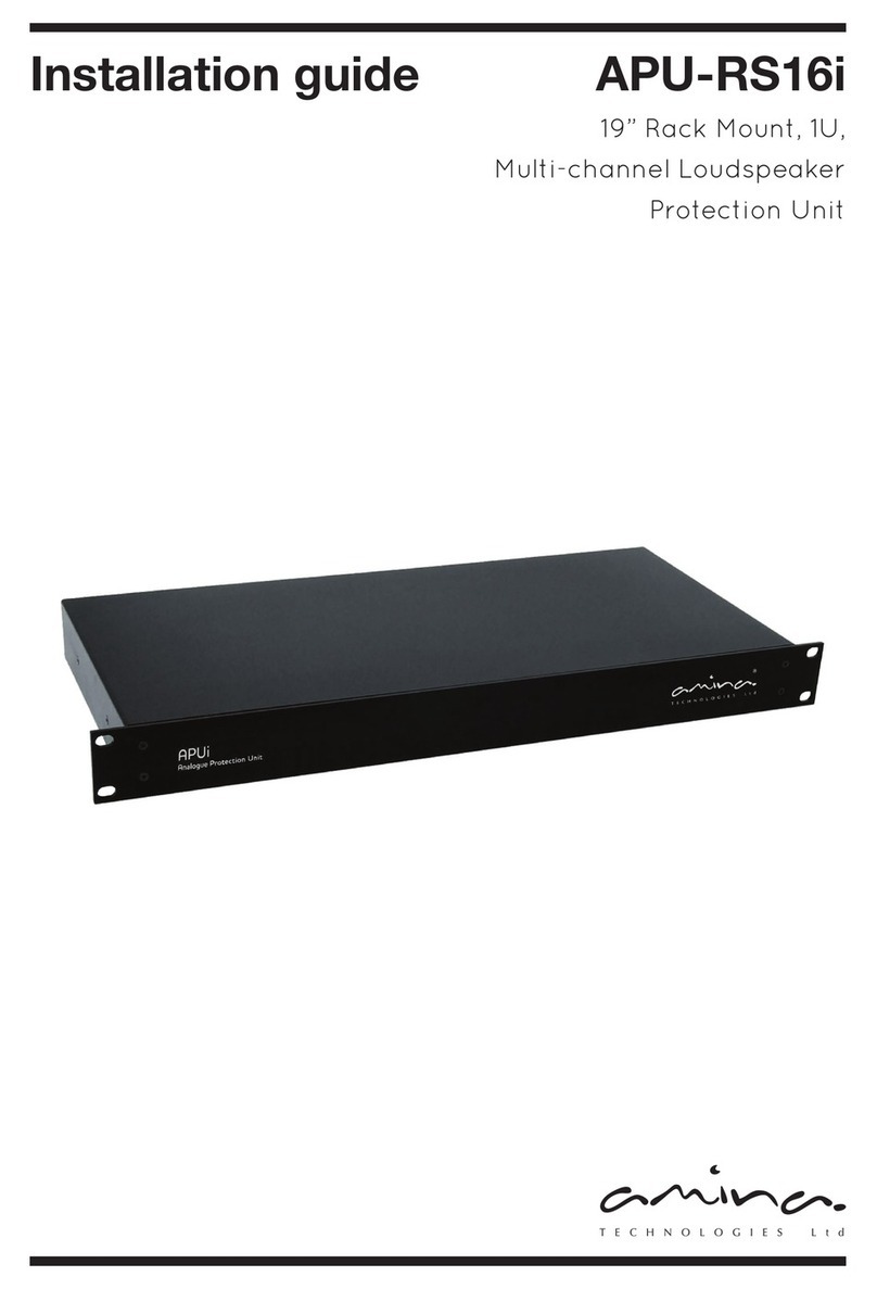 Amina APU-RS16i installation guide