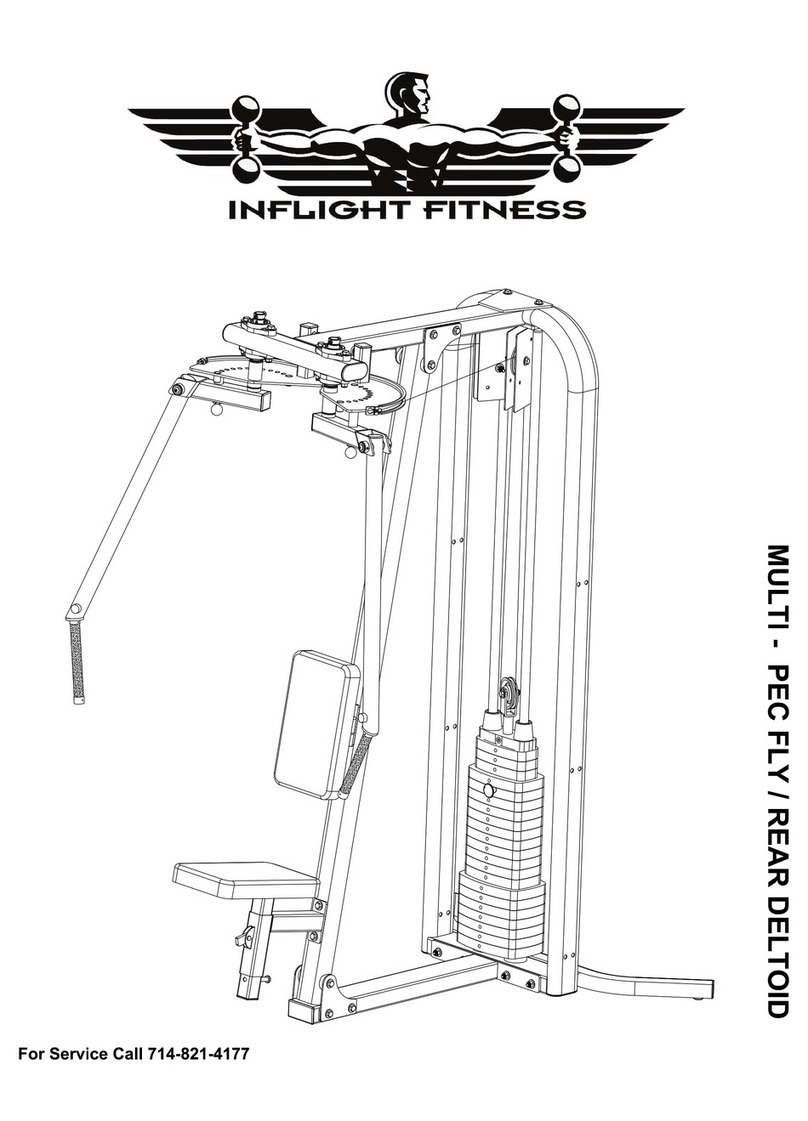 Inflight Fitness MULTI-FLY/DELT Assembly manual