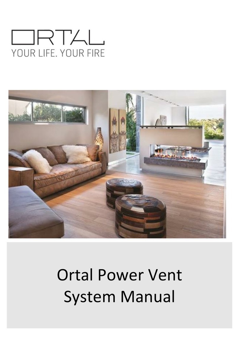 ORTAL Power Vent System manual