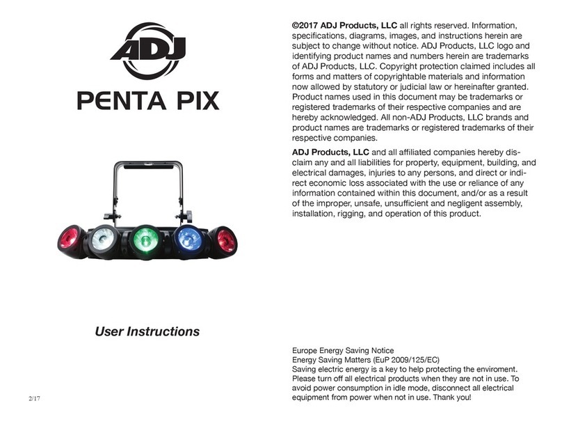 ADJ penta pix User manual ADJ penta pix User manual