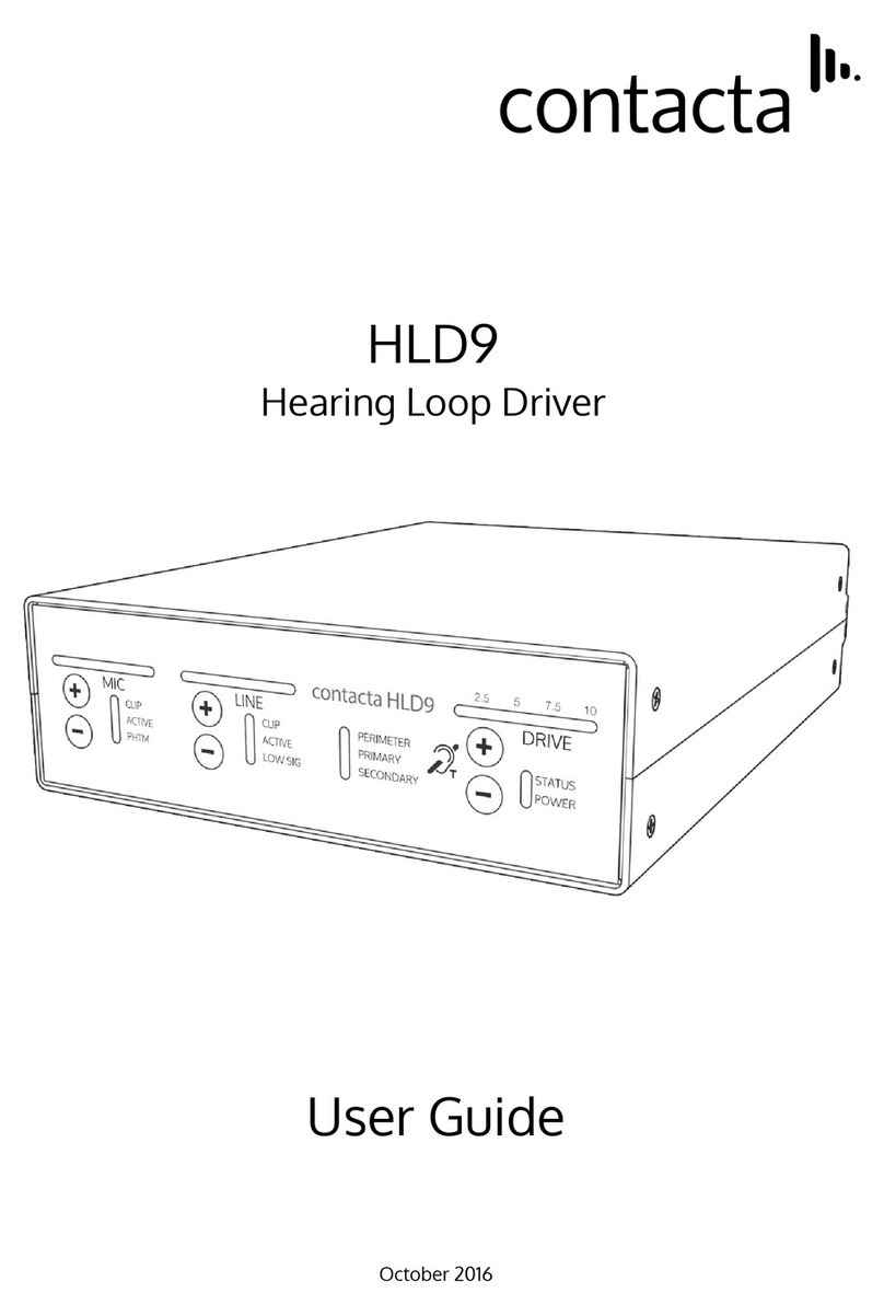 Contacta HLD9 user guide