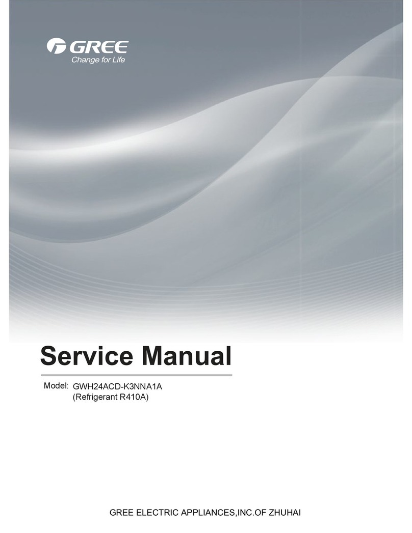 Gree GWH24ACD-K3NNA1A User manual Gree GWH24ACD-K3NNA1A User manual
