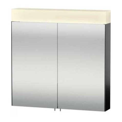 DURAVIT VE 7502 installation instructions