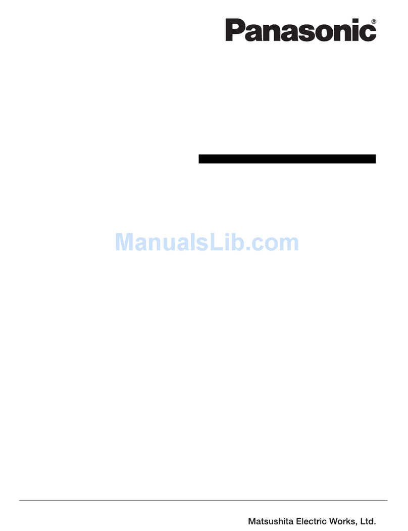 Panasonic FP3 Technical manual