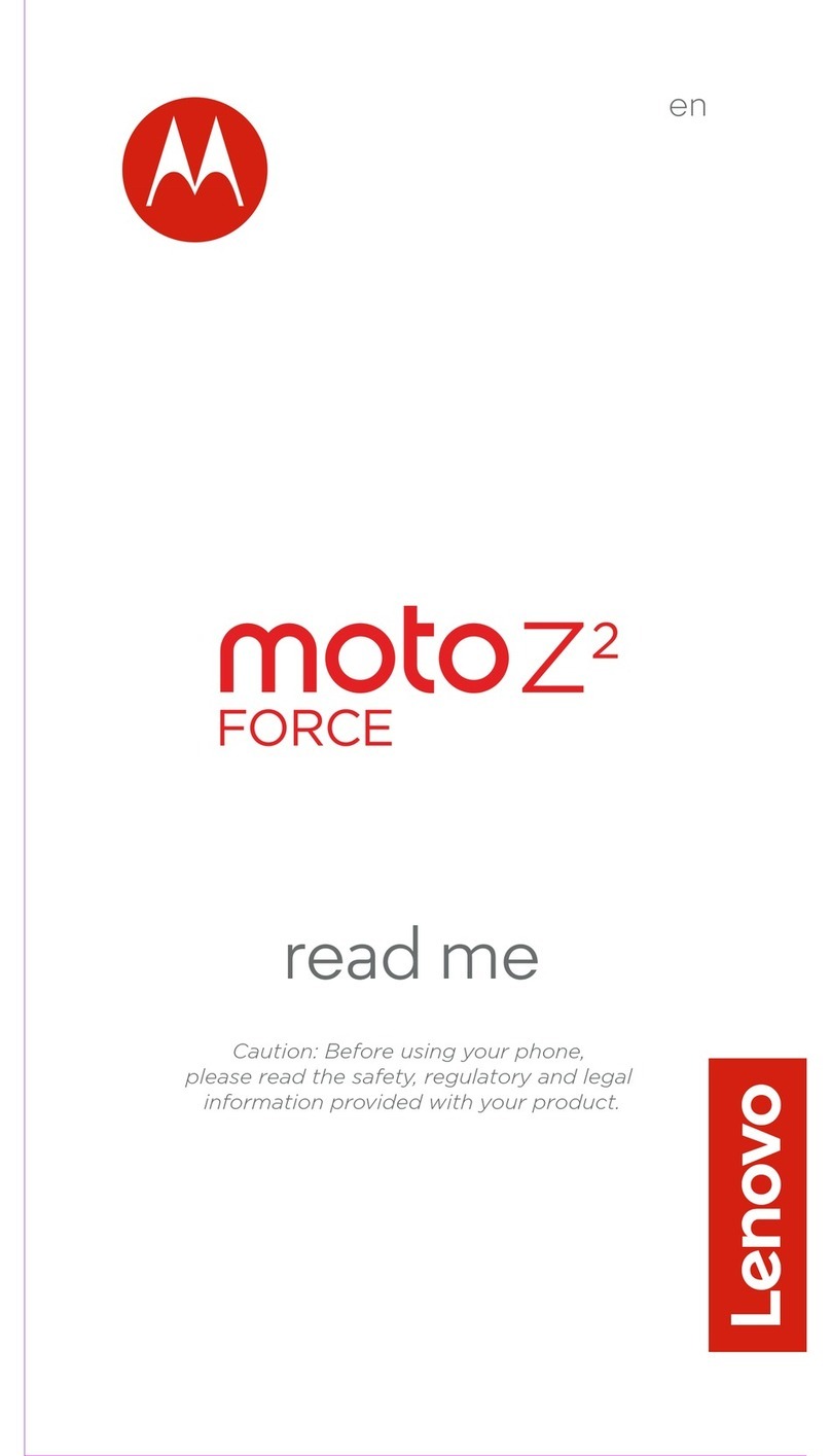 Motorola Moto Z2 Force Instruction sheet