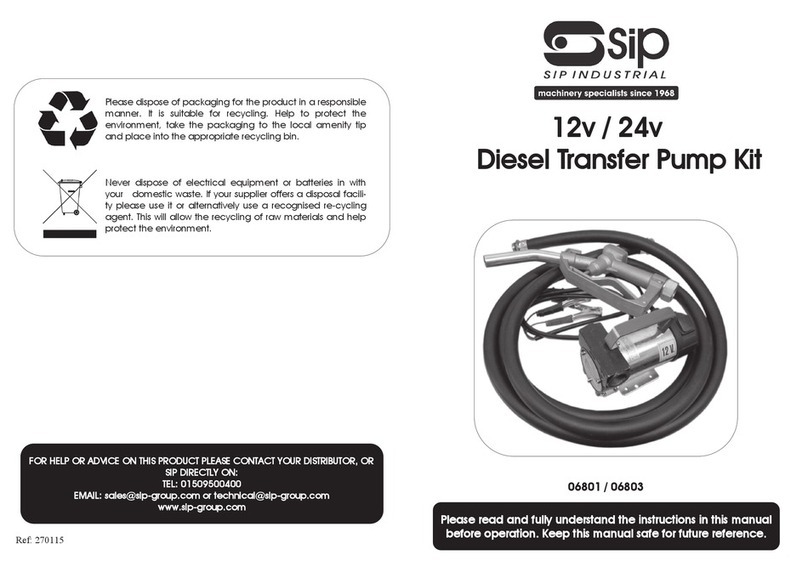 SIP 06801 instruction manual